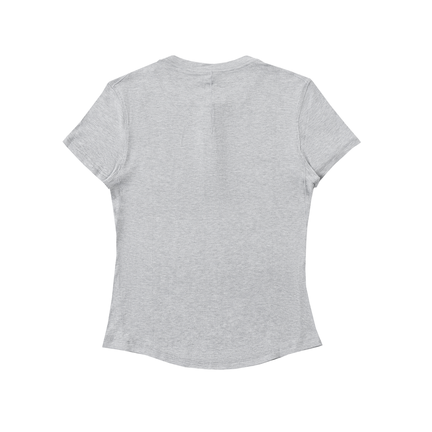 Modal Bodycon Henley Shirt — OA Minimal Logo