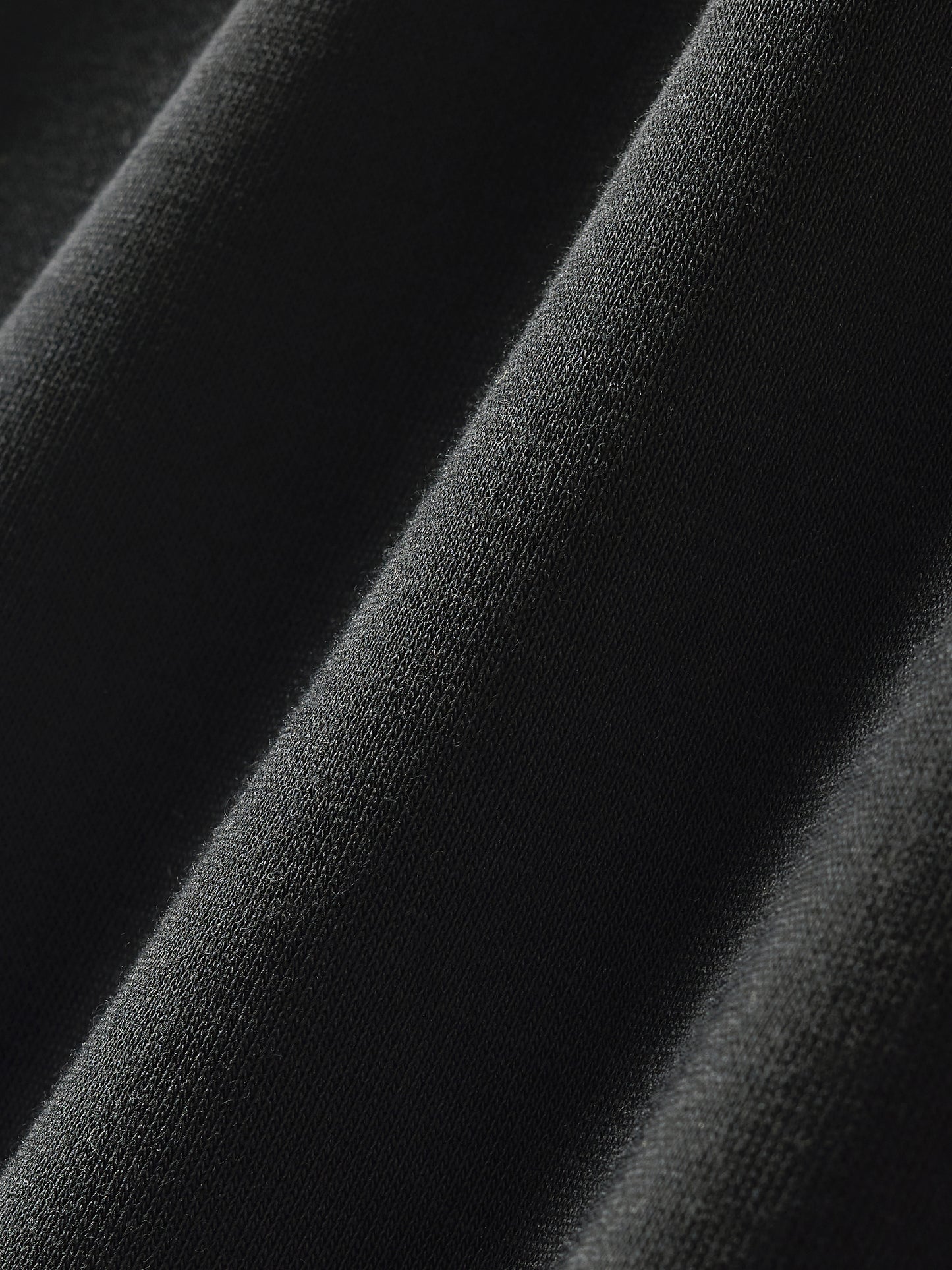 Close-up of black fabric texture