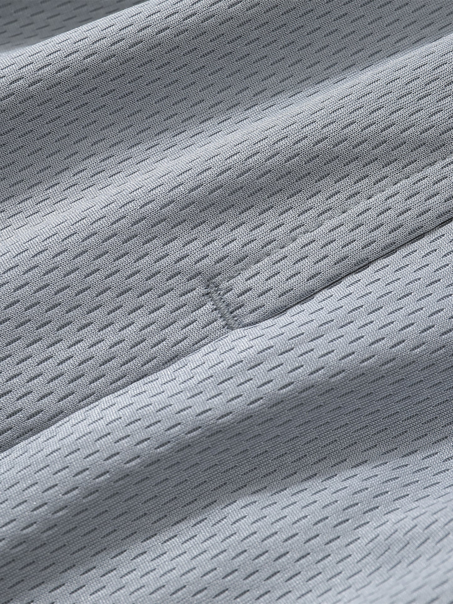 Close-up of gray textured fabric