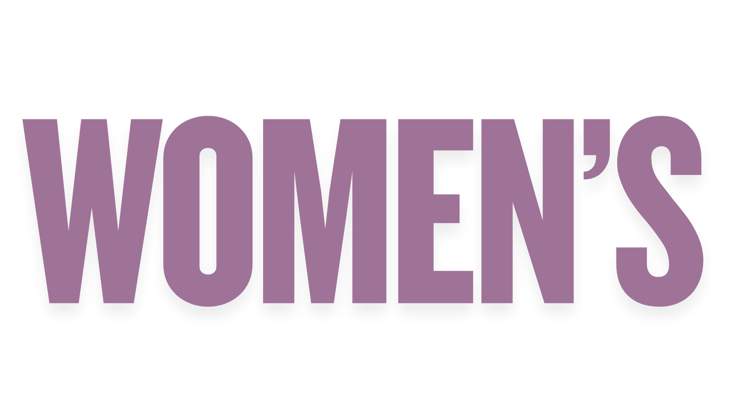 Womens text in purple color