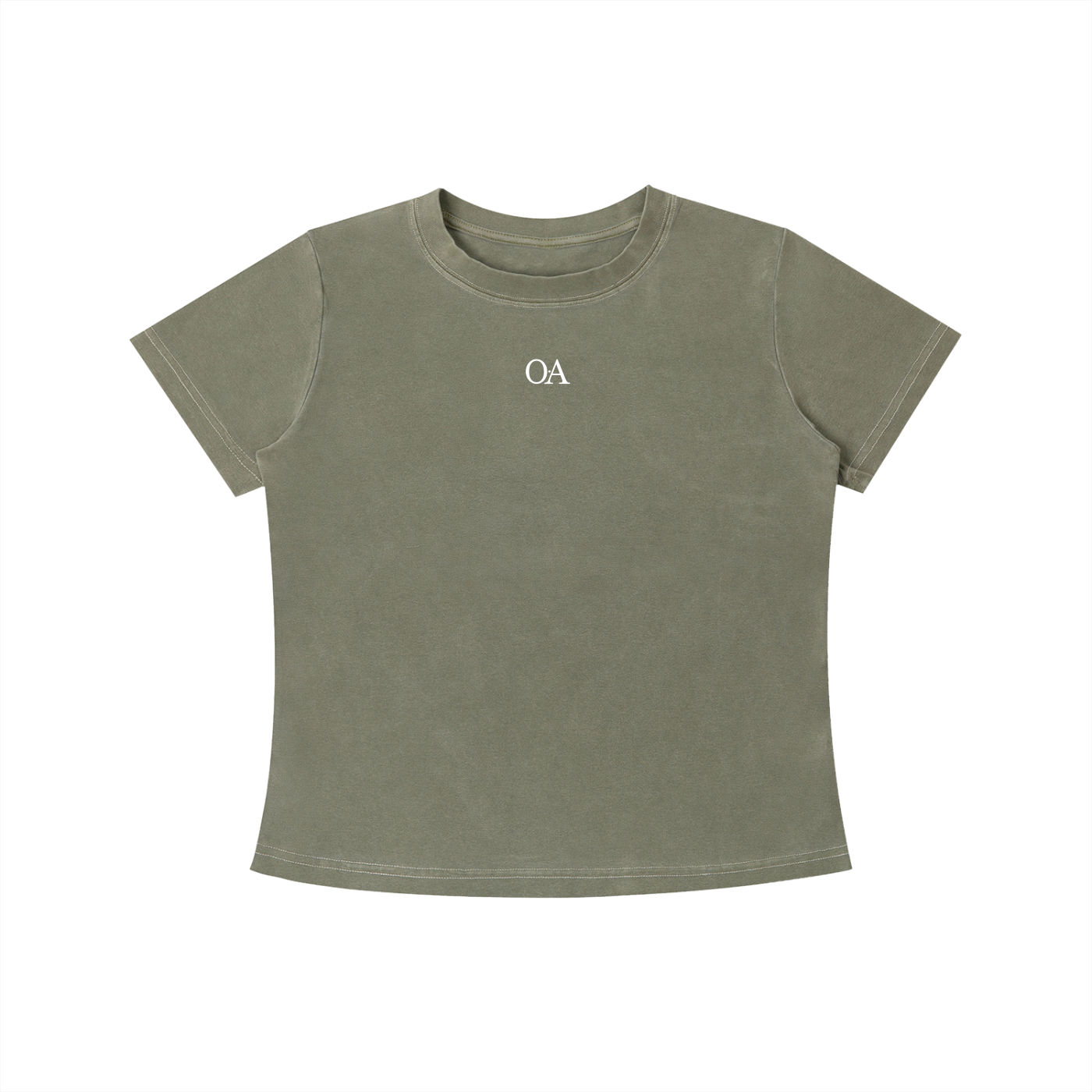 Vintage Wash Slim Fit T-Shirt — OA Minimal Logo