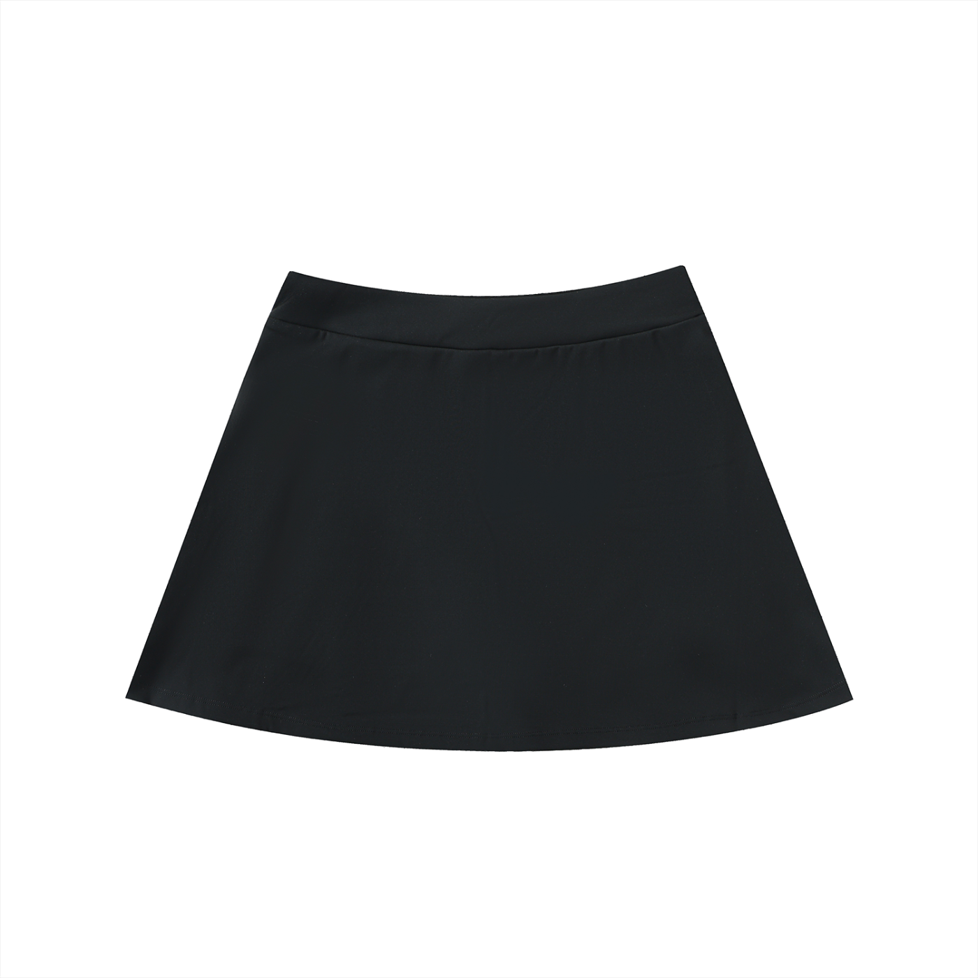 Black skirt on a white background