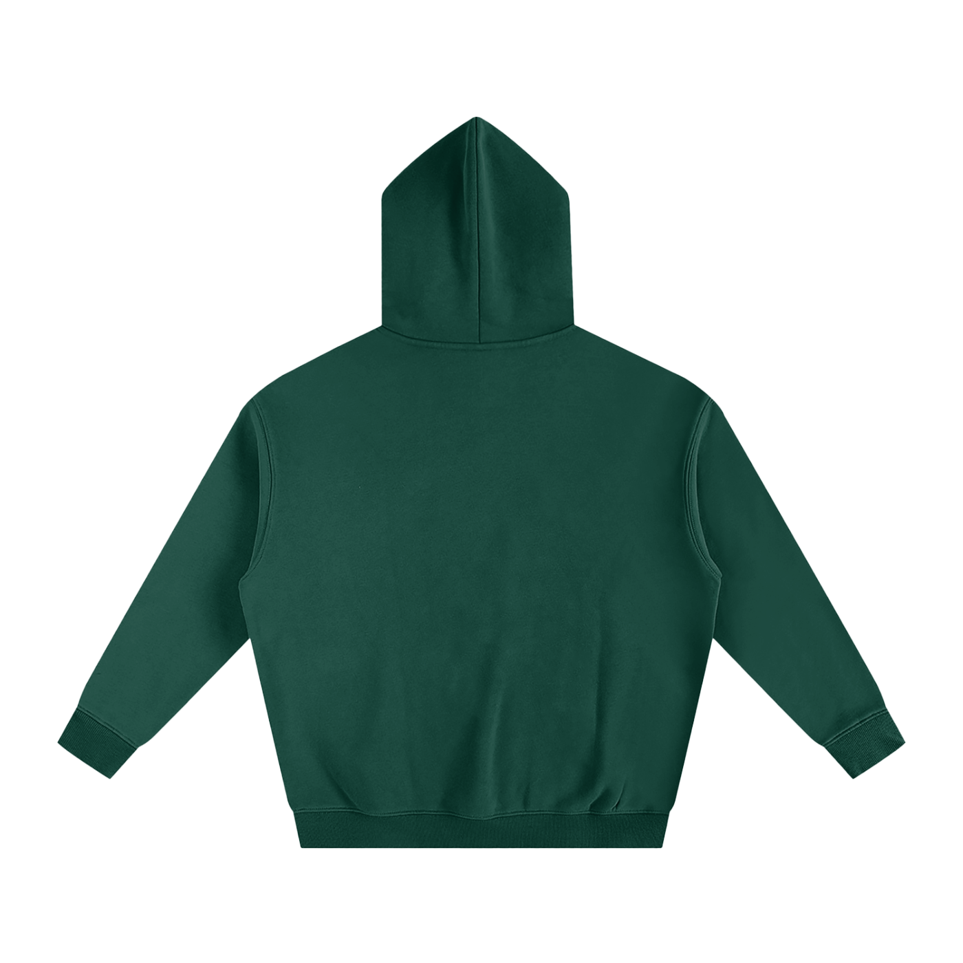 Forest Green hoodie on a white background