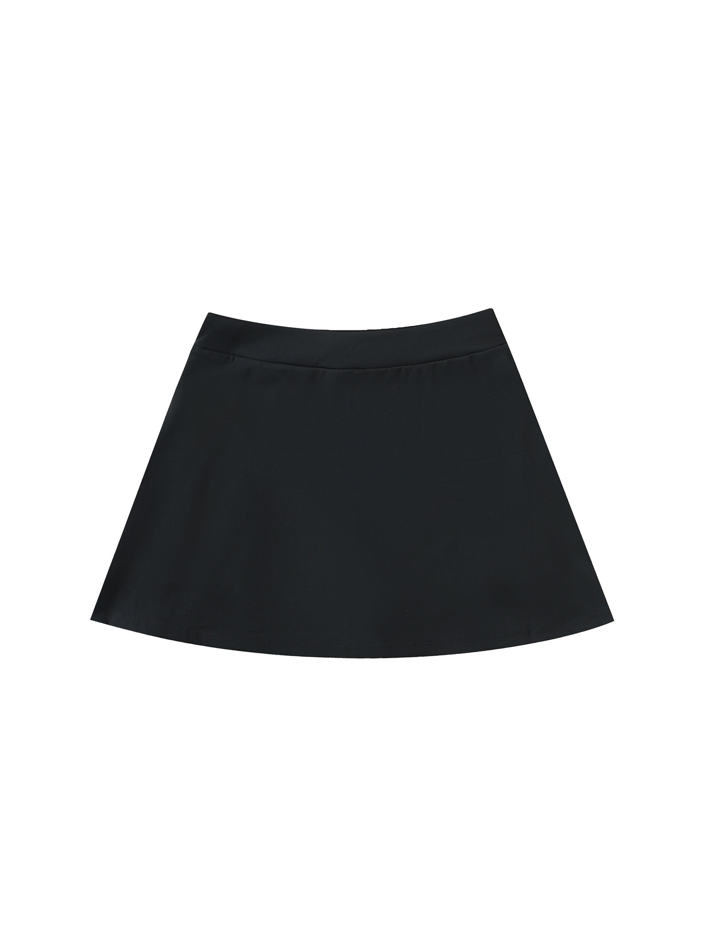 Black skirt on a white background