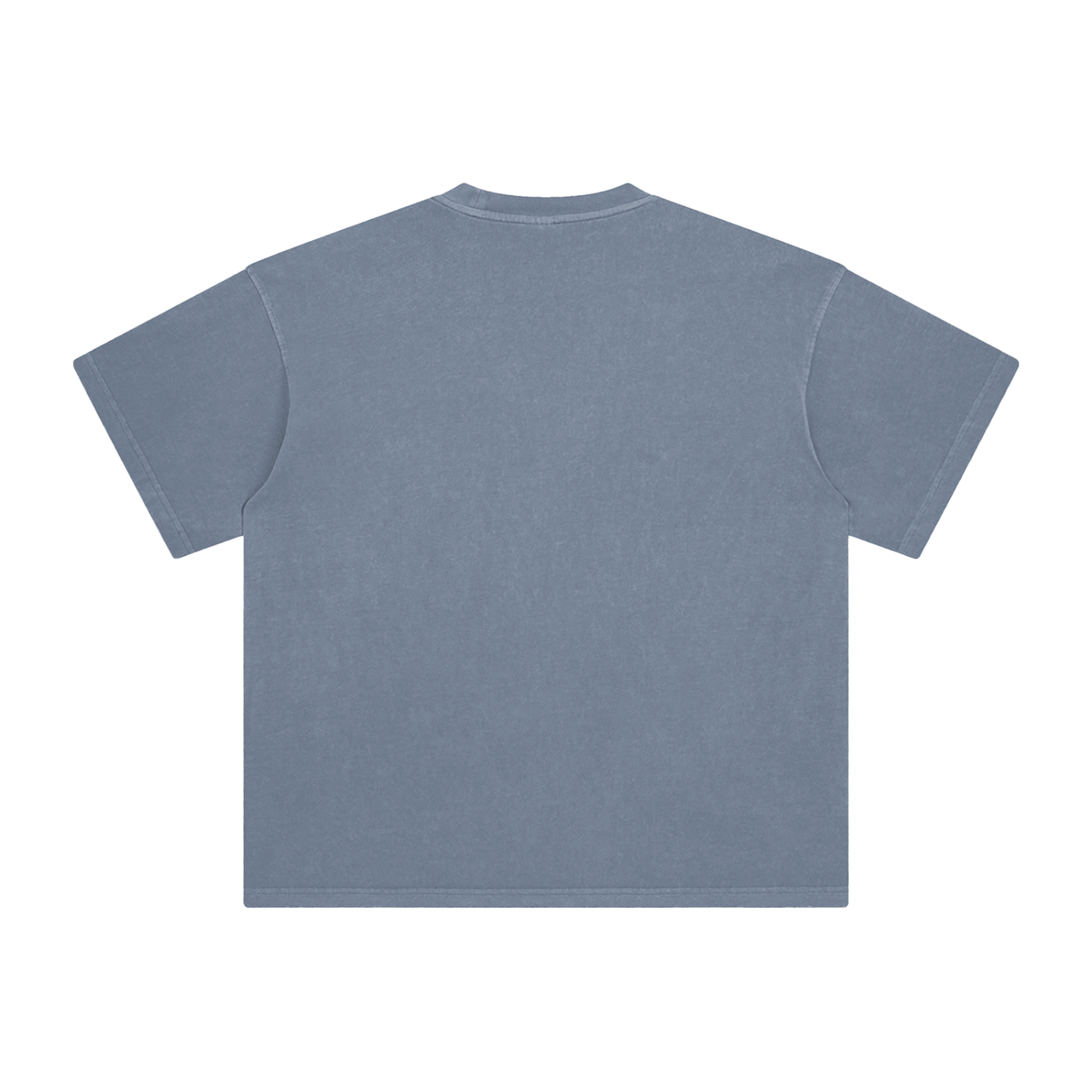 Blue t-shirt on a white background