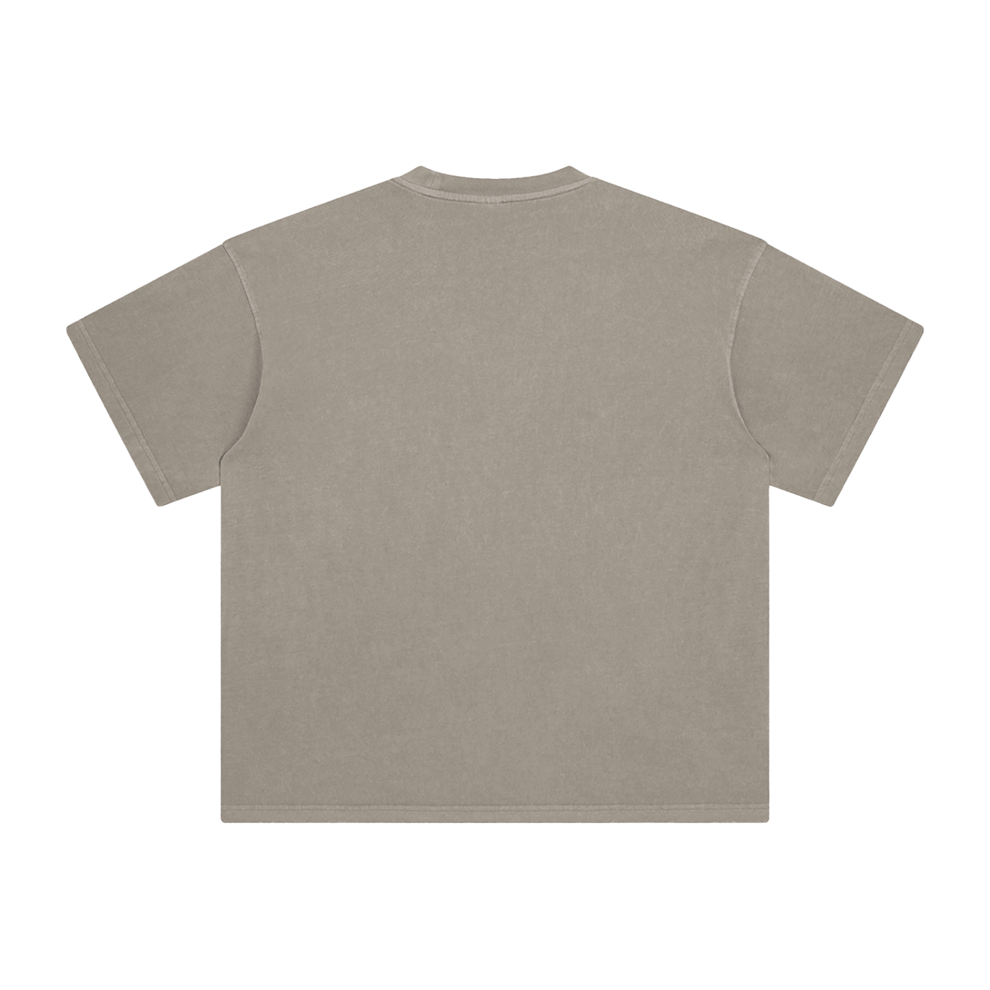 Khaki t-shirt on a white background