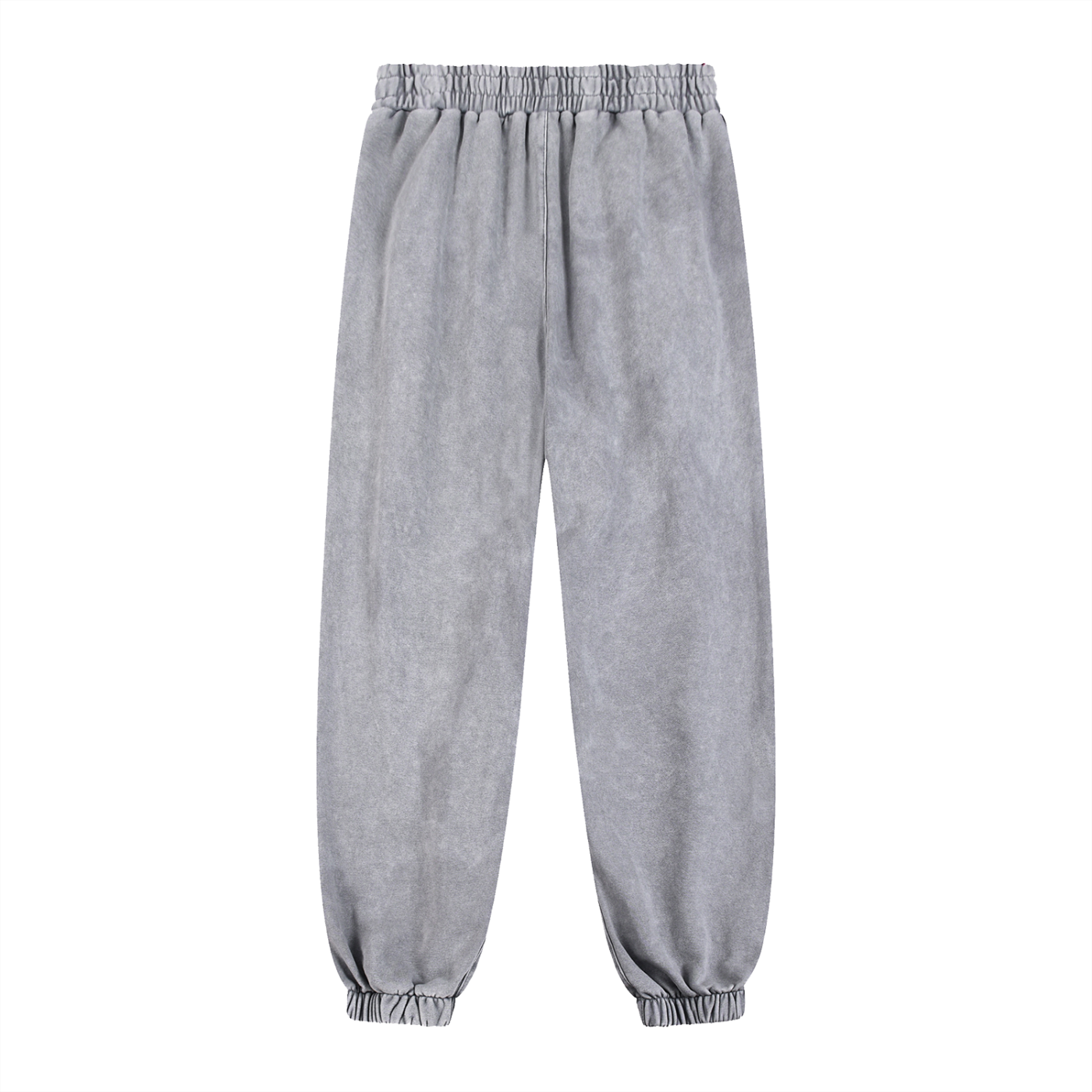 Gray sweatpants on a white background
