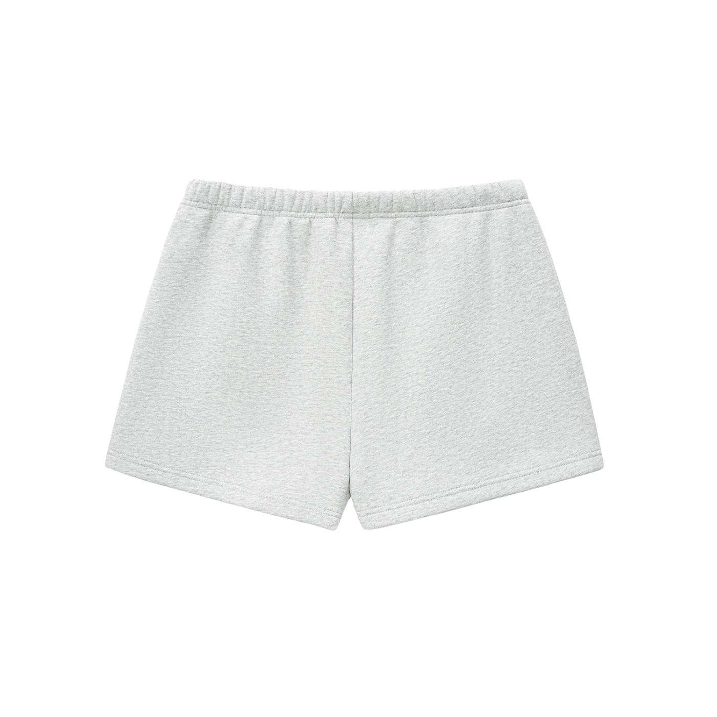 Gray shorts on a white background