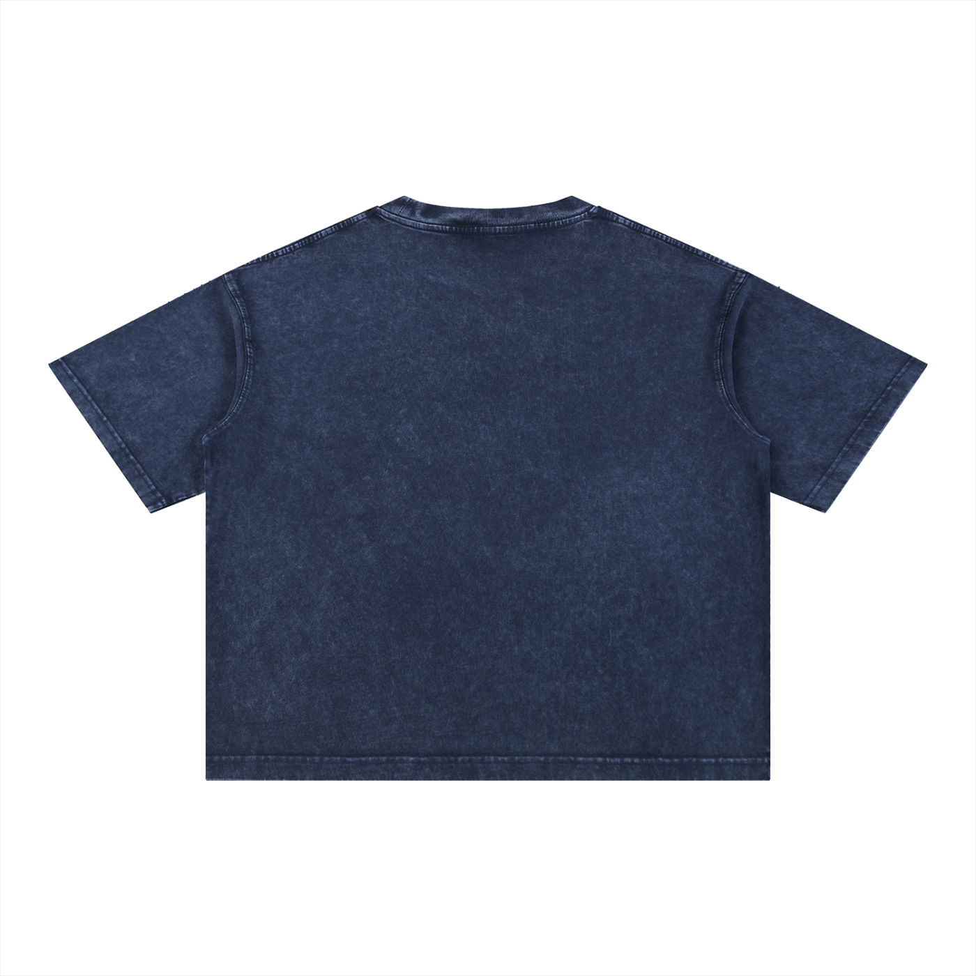 Blue t-shirt on a white background