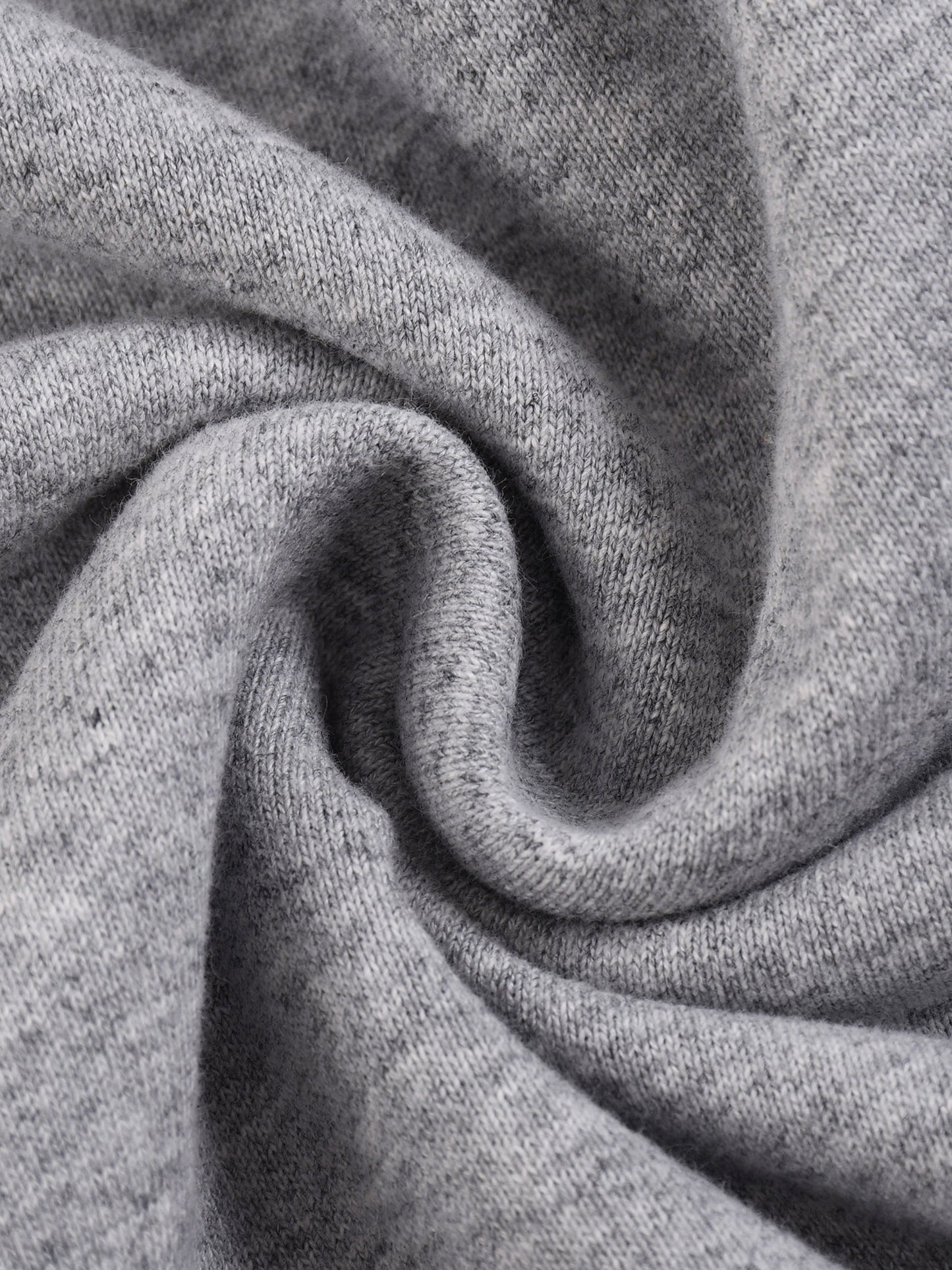 Close-up of gray fabric with folds