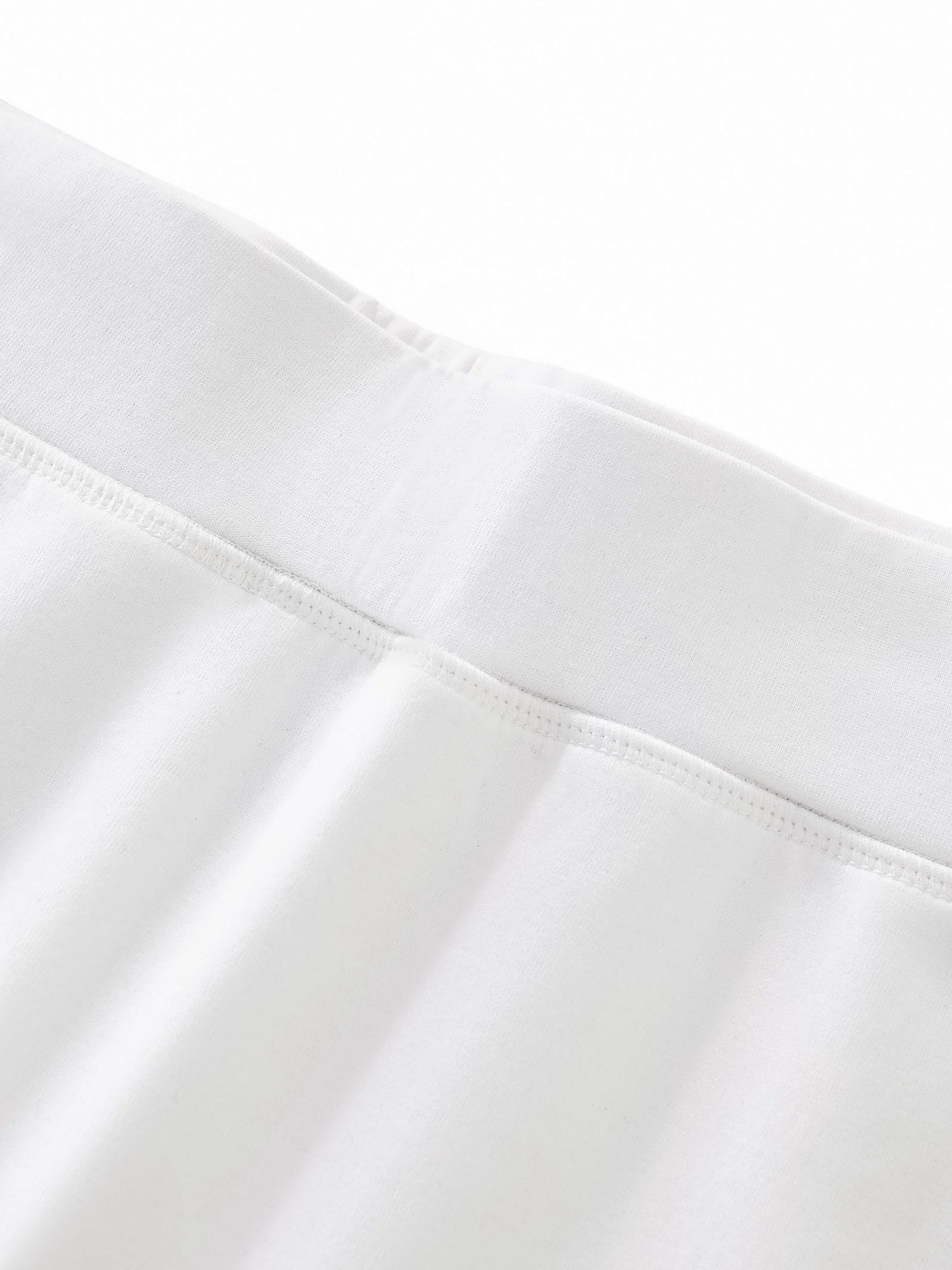 Close-up of a white fabric texture