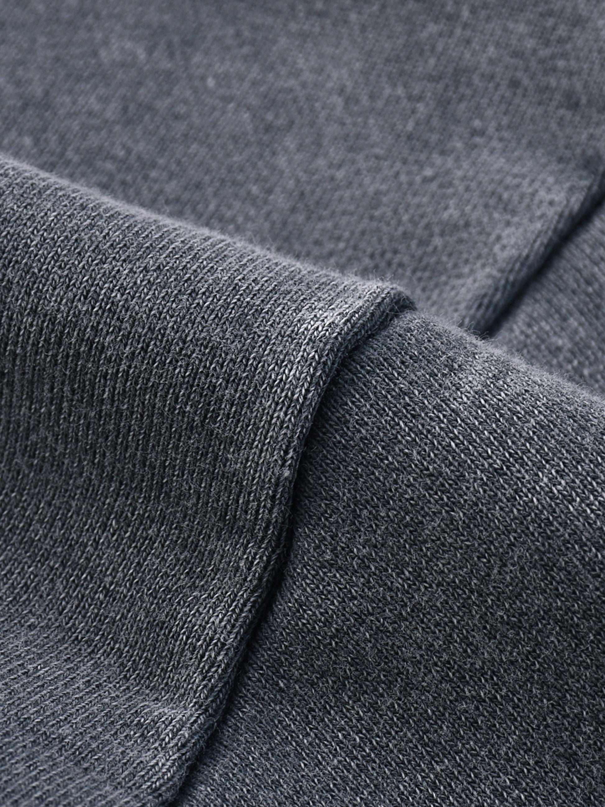 Close-up of dark gray fabric texture