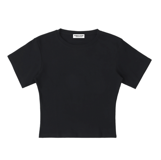 Slim Fit Relaxed Crop Top