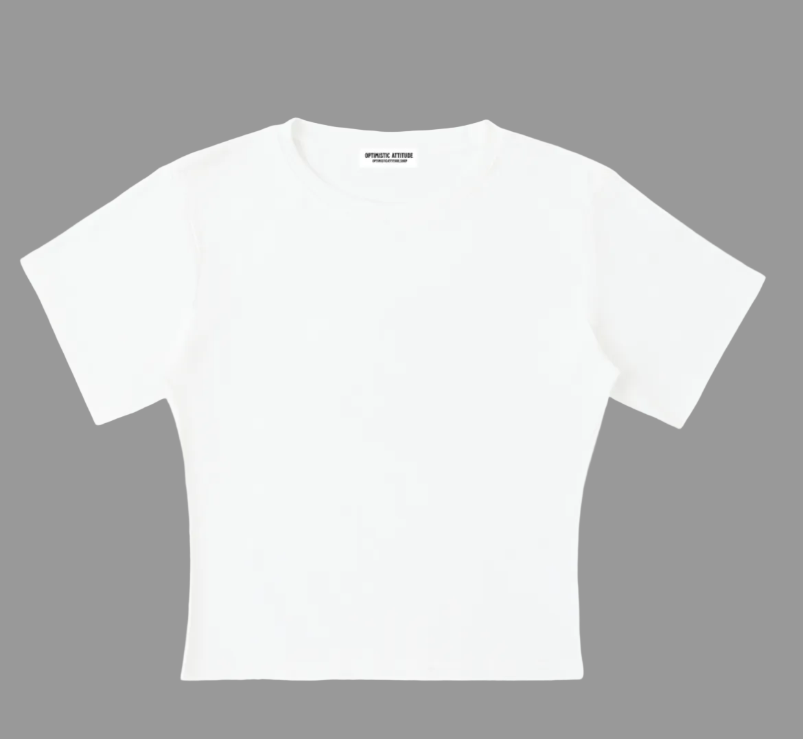 Slim Fit Relaxed Crop Top