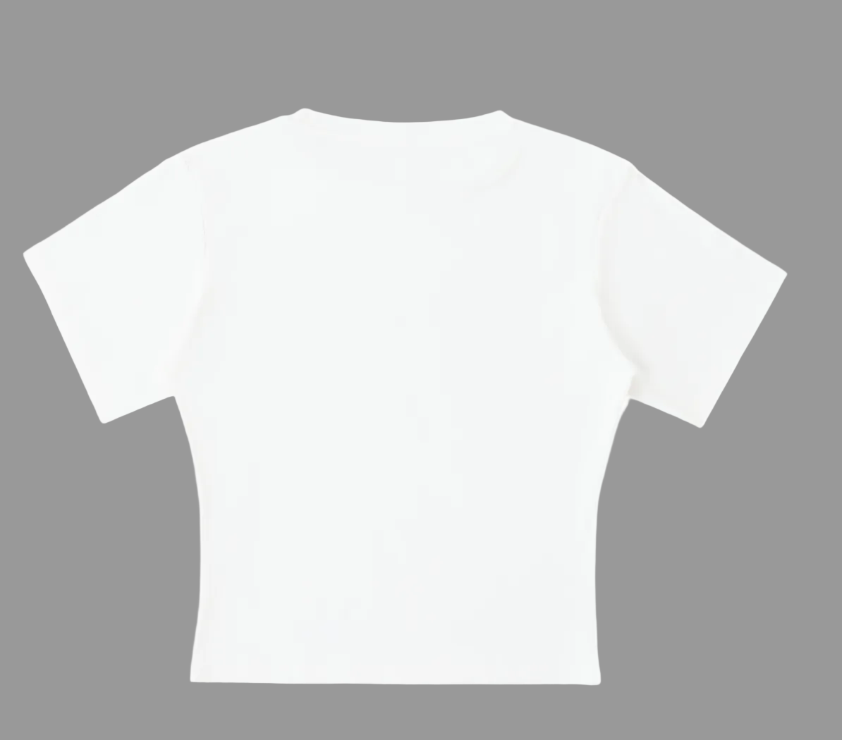 Slim Fit Relaxed Crop Top